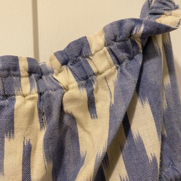 GAP Strapless Ikat Dress with Drawstring Waist - Picture 6 of 9